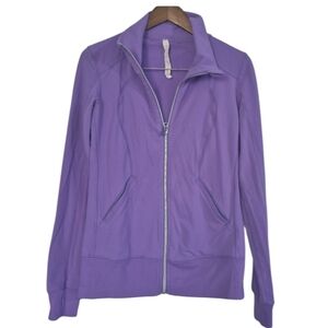 Lululemon Athletica Contempo Purple Sweater Luon Size 8